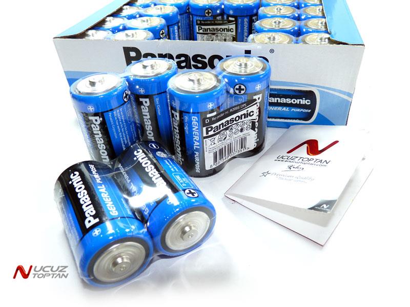 Panasonic D R20 Büyük Pil 24'lü Paket | ID703