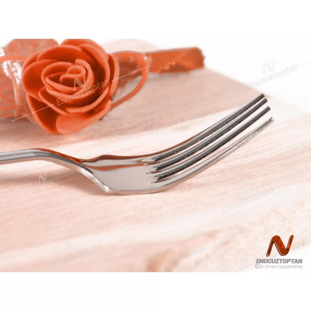 Paris 430 Paslanmaz Çelik Tatlı Çatalı 6'lı | ID6196