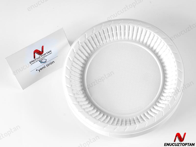 Plastik Tabak 19cm 100'lü Paket | ID1795