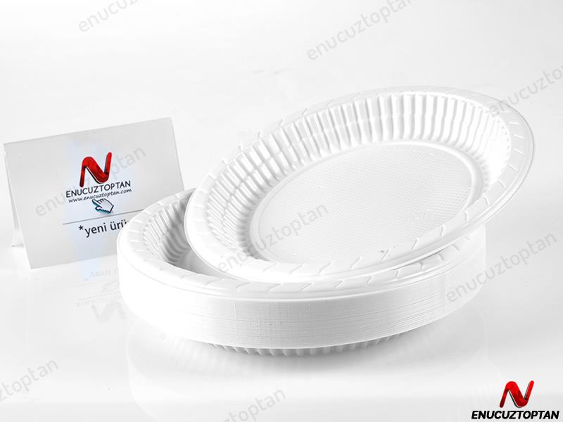 Plastik Tabak 19cm 100'lü Paket | ID1795