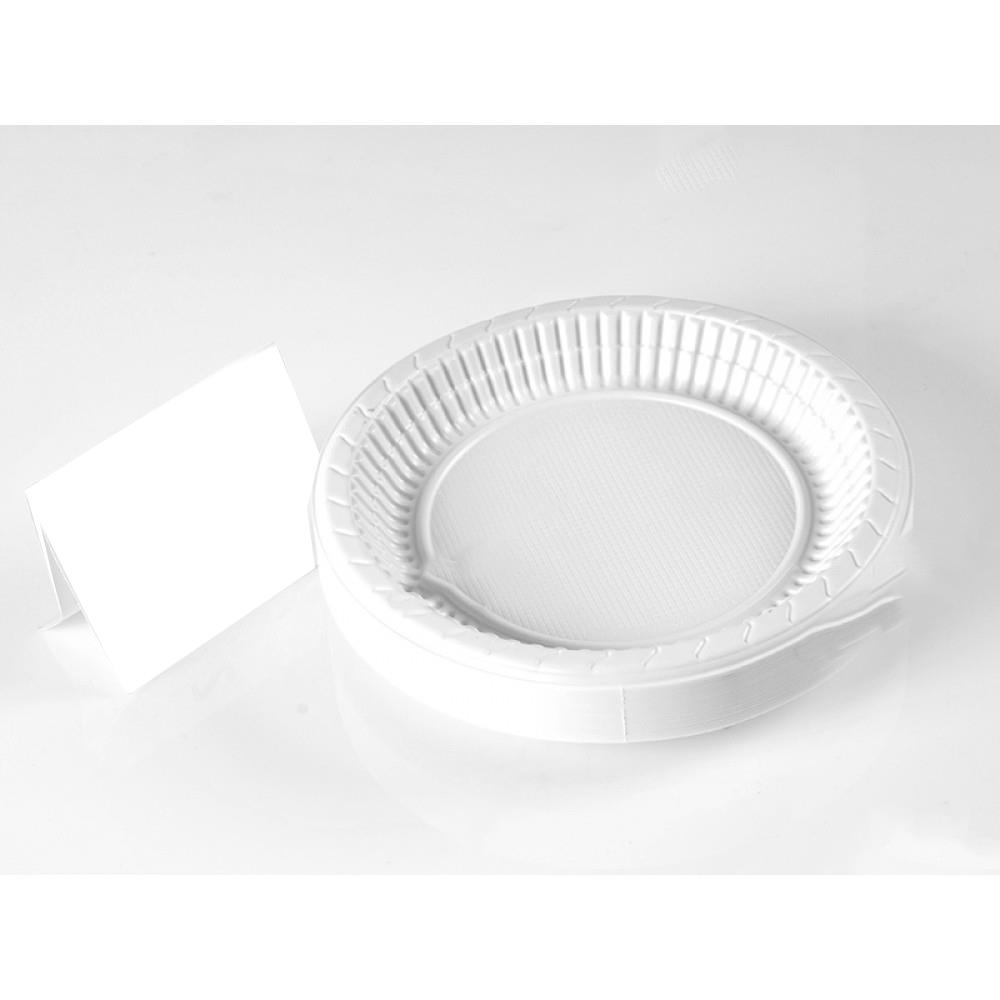 Plastik Tabak 19cm 100'lü Paket | ID1795