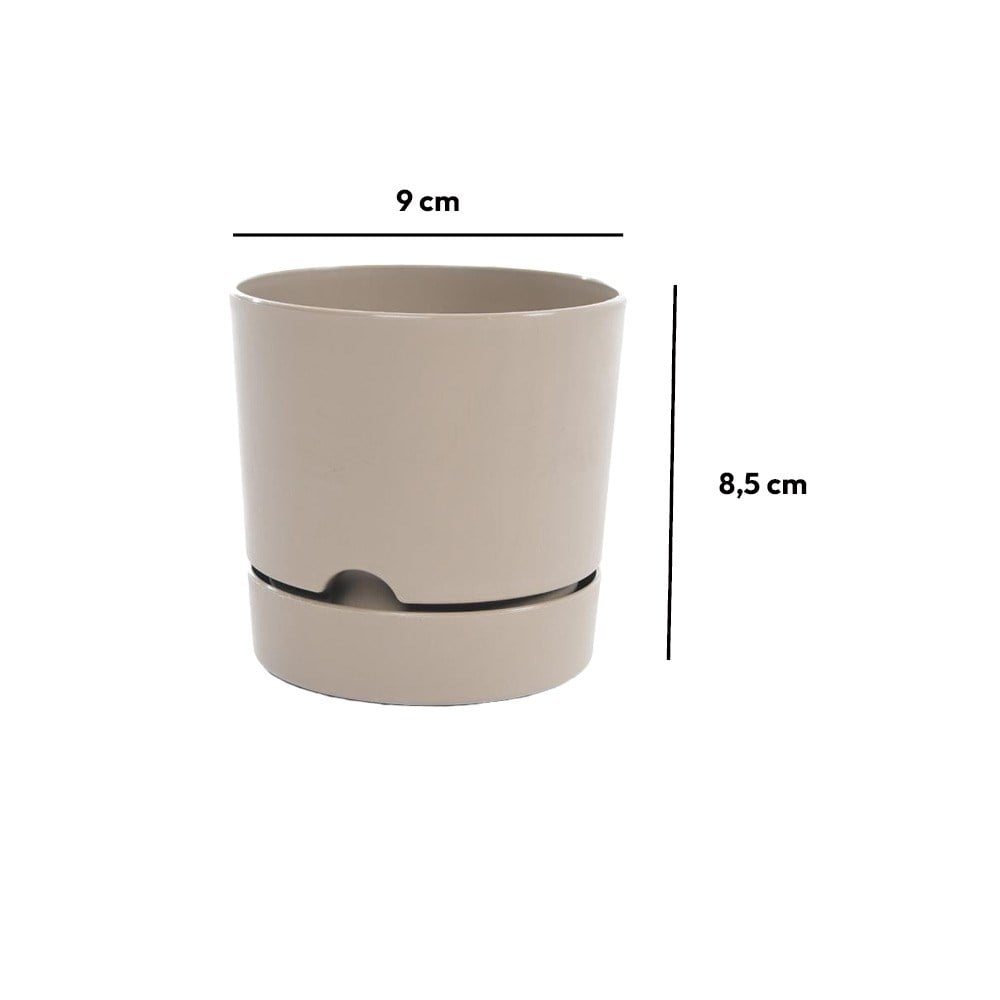 Poliwork 9 Begonya Bitki ve Çiçek Saksısı 0,5 Litre | ID5593