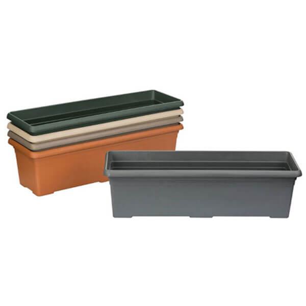 Poliwork B50 Nergiz Balkon Saksı 7,5 Litre 50cm | ID5724