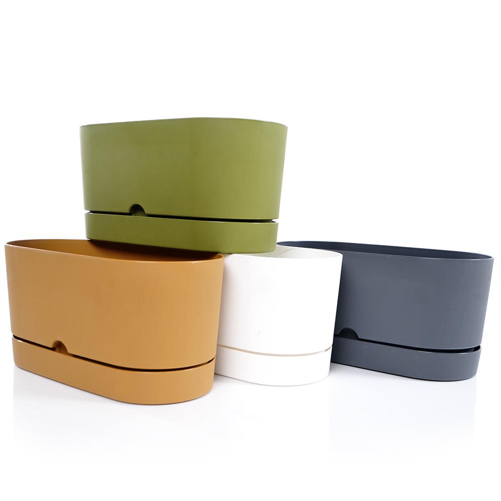 Poliwork Begonya Balkon Saksı 5,5 Litre 30cm | ID5592