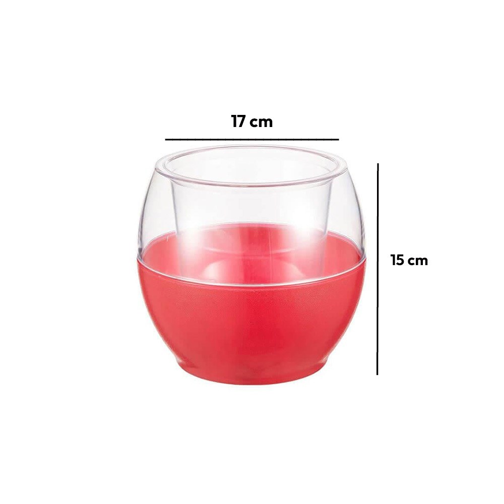 Poliwork BLSK Buule Dekoratif Bitki Saksısı 2 Litre | ID5746