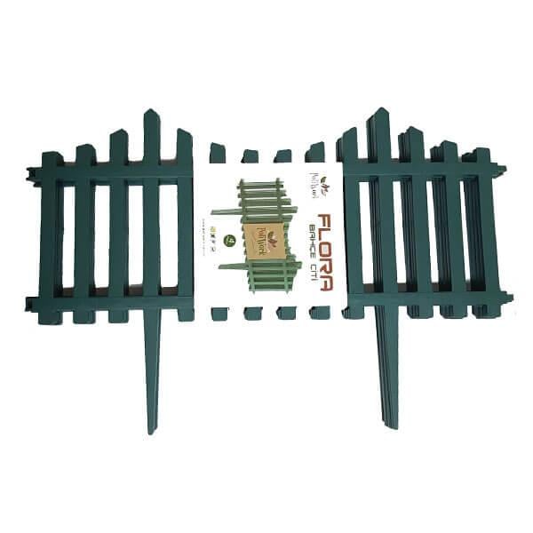 Poliwork Flora Bahçe Çiti 60cm 4'lü Set(2.4mt) | ID5728