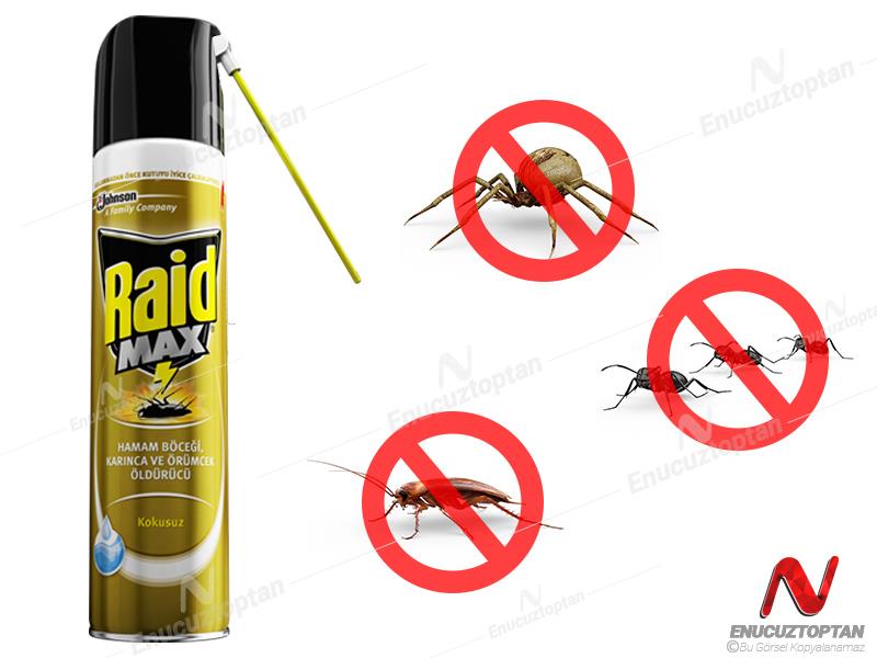 Raid Max Böcek Savar Öldürücü Kokusuz 300 Ml | ID4192