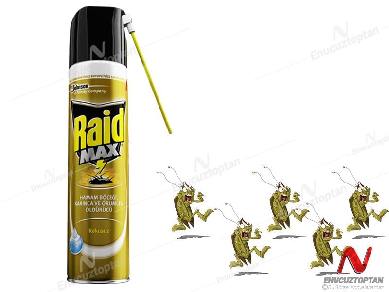 Raid Max Böcek Savar Öldürücü Kokusuz 300 Ml | ID4192