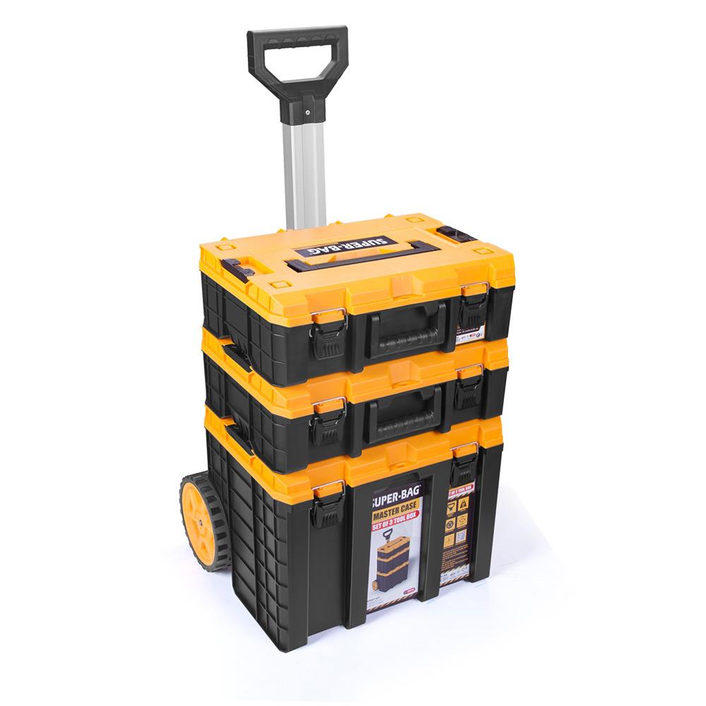 S-S-L Master Case Tekerlekli 3'lü Set ASR-6036