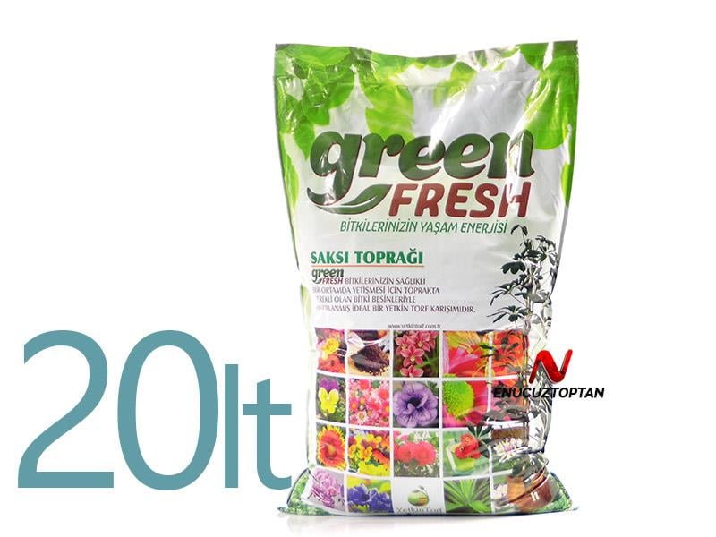 Saksı Toprağı 20 Litre -  Mineralli Bitki Çiçek Toprak | ID1482