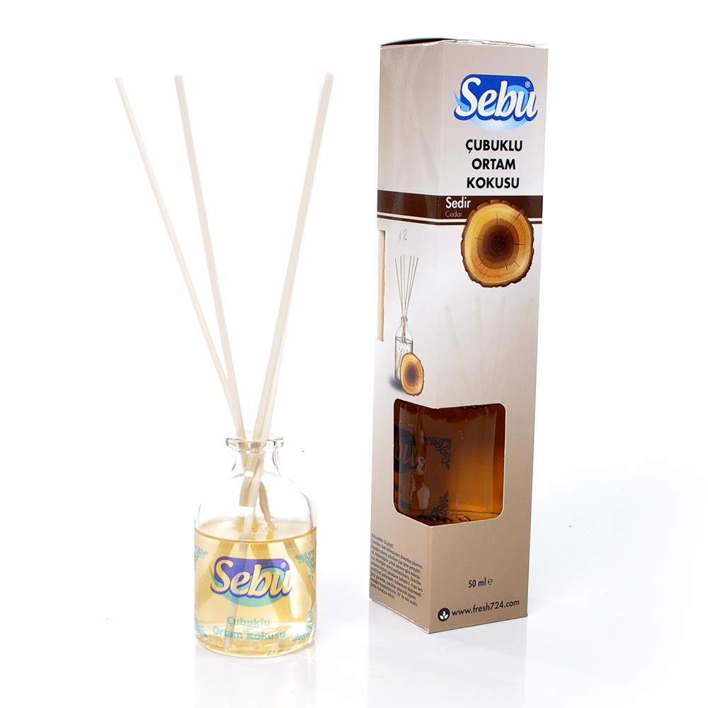 Sebu Bambu Çubuklu Ortam Kokusu 50ml | ID5560 