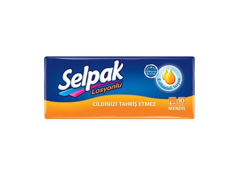 Selpak Losyonlu Kağıt Cep Mendil 10' lu Paket | ID4182