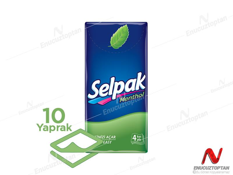 Selpak Mentollü Kağıt Cep Mendil 10' lu Paket | ID4181