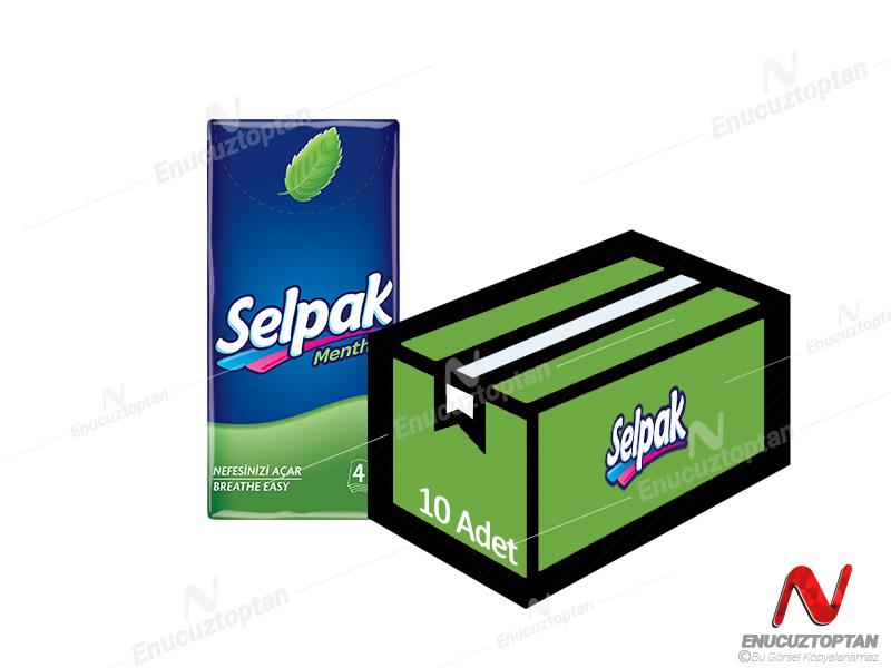 Selpak Mentollü Kağıt Cep Mendil 10' lu Paket | ID4181