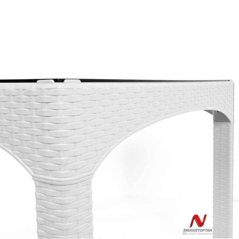 Şenyayla 2589 Comfort Rattan Kapalı Camlı Masa 90x150 | ID4877