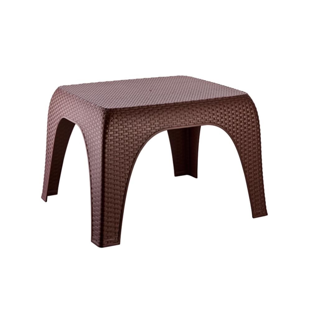 Şenyayla 2590 Rattan Şezlong Plaj Kahve Sehpası | ID5636