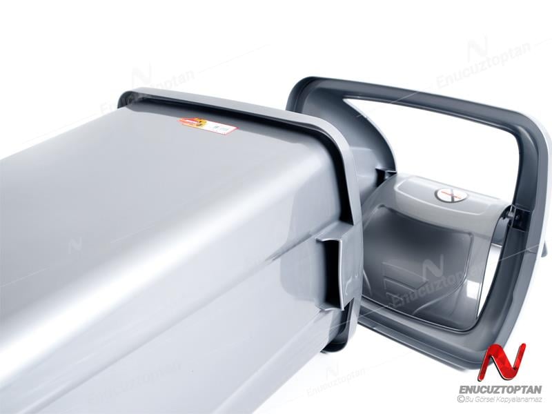 Şenyayla 4195 Kapaklı Çöp Kovası 50 Litre Plastik | ID4485 