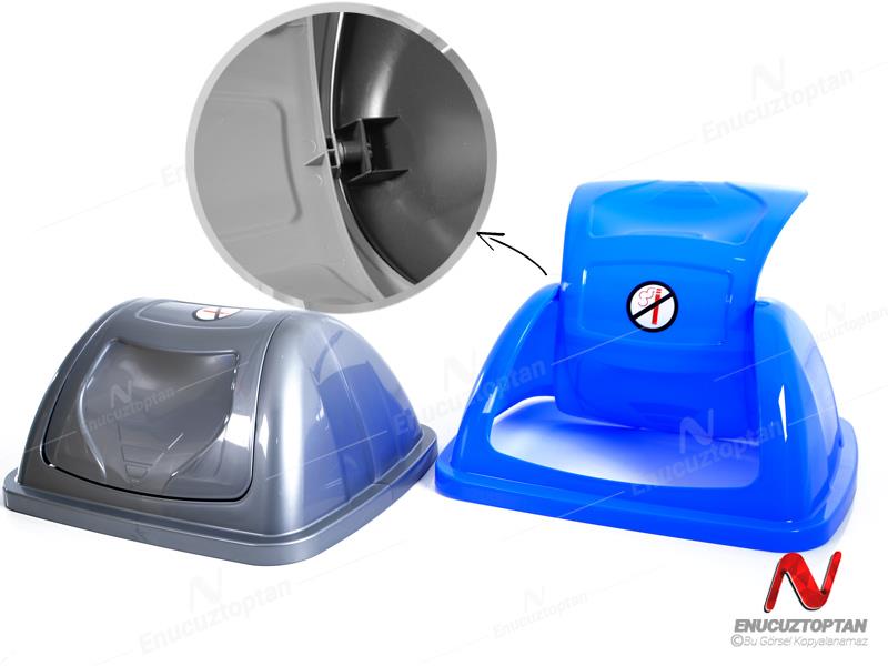 Şenyayla 4195 Kapaklı Çöp Kovası 50 Litre Plastik | ID4485 