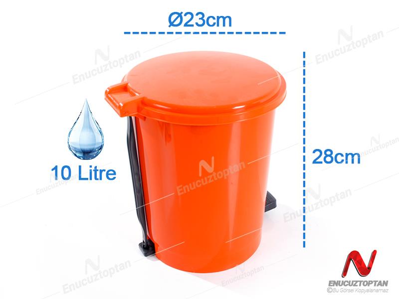 Şenyayla 4230 Kapaklı Pedallı Çöp Kovası 10 Litre | ID3066