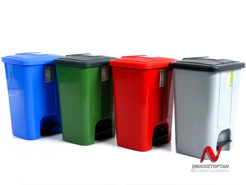 Şenyayla 4260 Pedallı Kapaklı Çöp Kovası 65 Litre Plastik | ID4490
