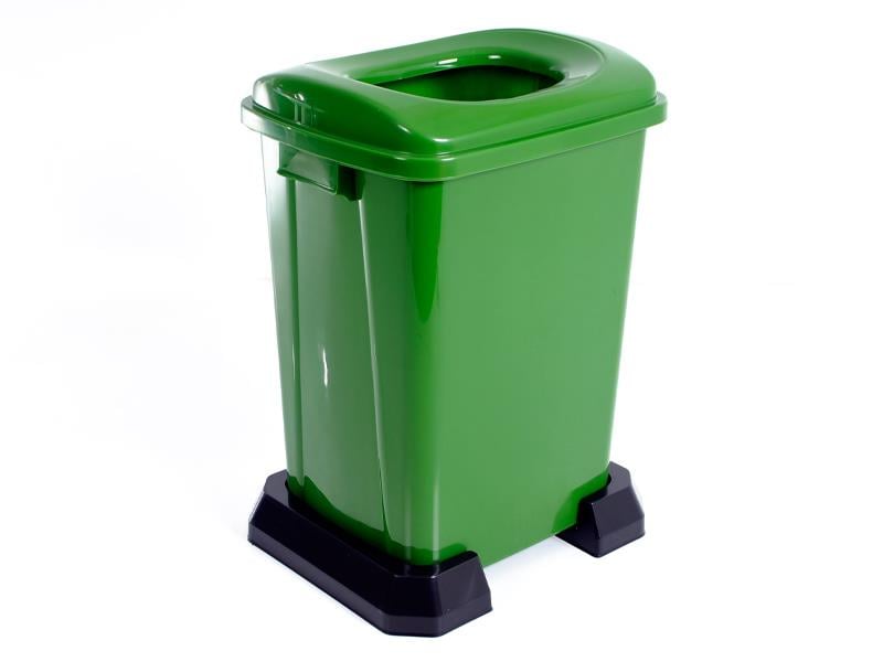 Şenyayla 4395 Geri Dönüşüm Çöp Kovası Kapaklı 50 Lt Plastik | ID4496