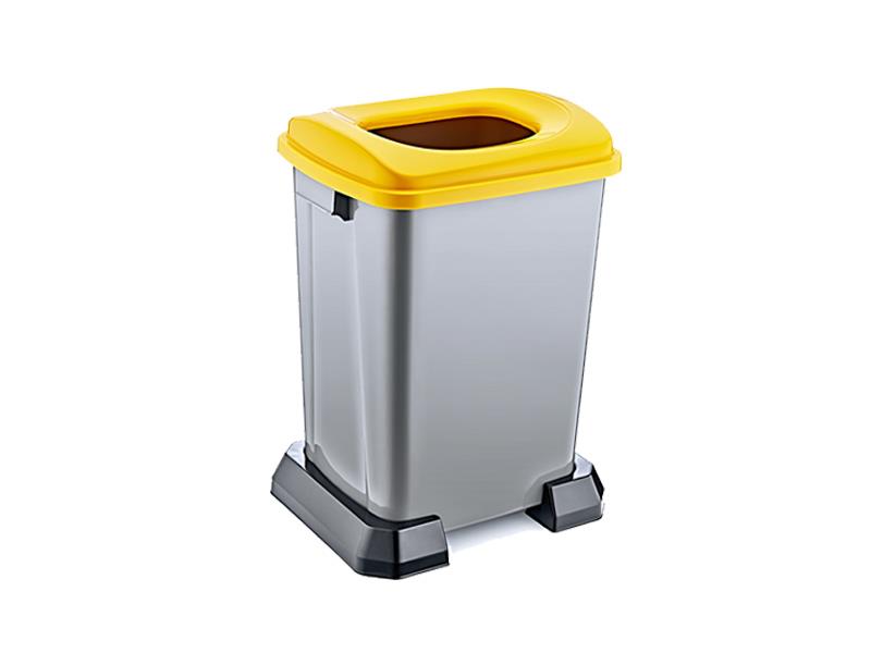 Şenyayla 4395 Geri Dönüşüm Çöp Kovası Kapaklı 50 Lt Plastik | ID4498