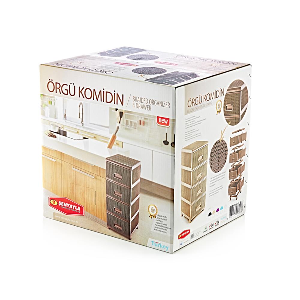 Şenyayla 4553 Örgü Komidin 4 Katlı | ID5620