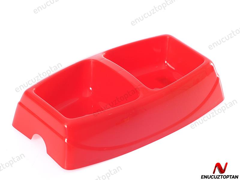 Şenyayla 5082 Evcil Hayvan Mama Kabı Büyük Boy 2 Gözlü | ID2506