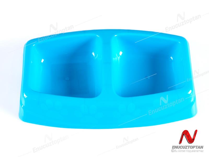 Şenyayla 5083 Evcil Hayvan Mama Kabı Küçük Boy 2 Gözlü | ID4305