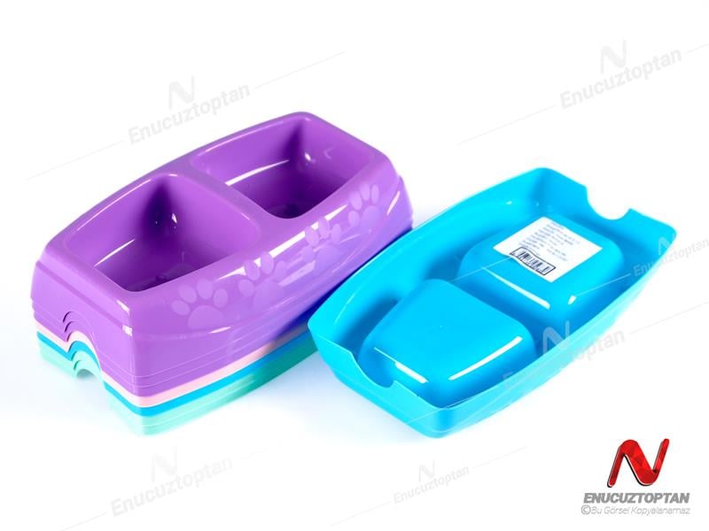 Şenyayla 5083 Evcil Hayvan Mama Kabı Küçük Boy 2 Gözlü | ID4305