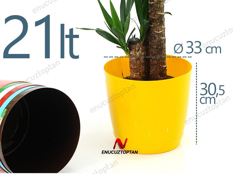 Şenyayla 5435 Decora Saksı No:7 - 21 Litre | ID1387