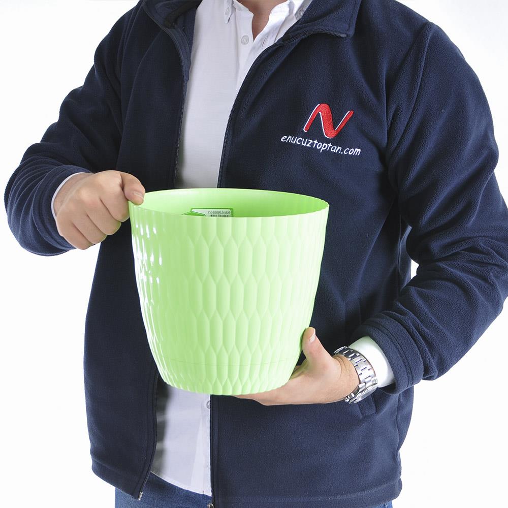 Şenyayla 5444 Desenli Dekoratif Çiçek ve Bitki Saksısı No:4 - 5 Litre | ID2896