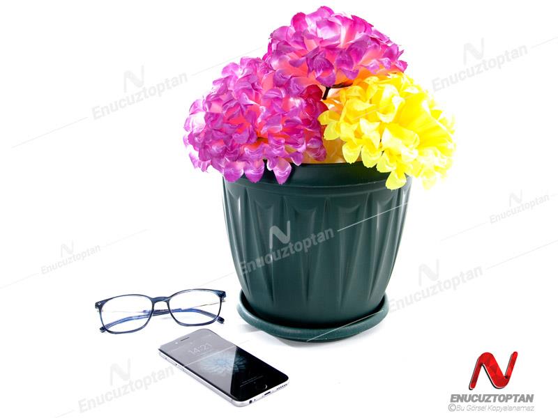 Şenyayla 5704 Ürgüp Tabaklı Plastik Saksı No:4 5lt | ID4744