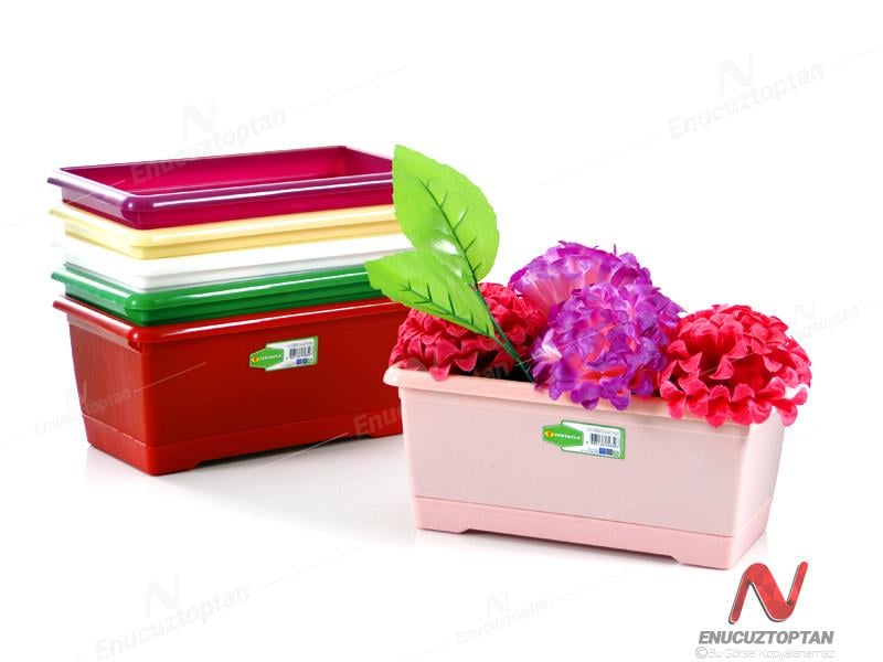 Şenyayla 5850 Göreme Balkon Çiçek ve Bitki Saksısı No:1 - 4.5 Litre | ID2885