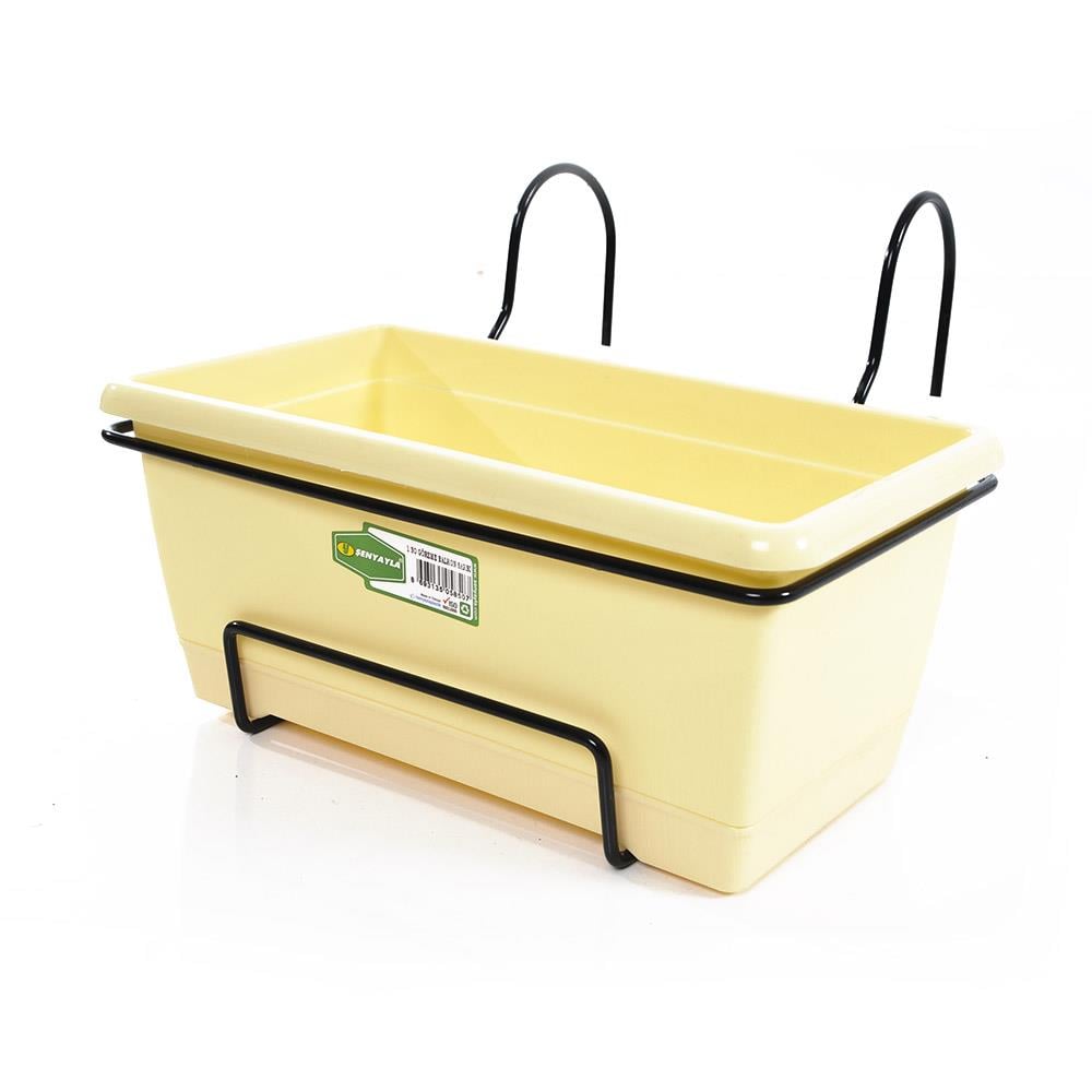 Şenyayla 5850A Askılı Göreme Balkon Çiçek ve Bitki Saksısı No:1 - 4.5 Litre | ID5504