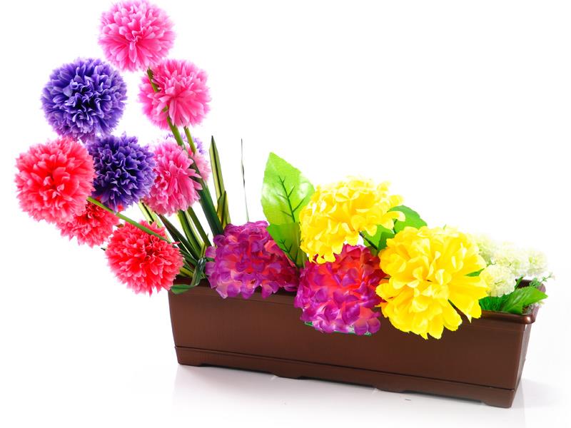 Şenyayla 5860 Göreme Balkon Çiçek ve Bitki Saksısı No:3 - 7.5 Litre | ID2887