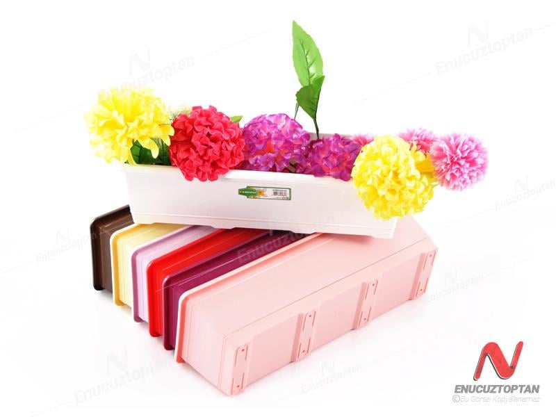 Şenyayla 5860 Göreme Balkon Çiçek ve Bitki Saksısı No:3 - 7.5 Litre | ID2887