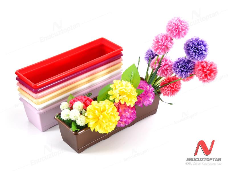 Şenyayla 5860 Göreme Balkon Çiçek ve Bitki Saksısı No:3 - 7.5 Litre | ID2887