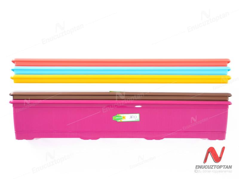 Şenyayla 5865 Göreme Balkon Çiçek ve Bitki Saksısı No:4 - 11.5 Litre | ID2888