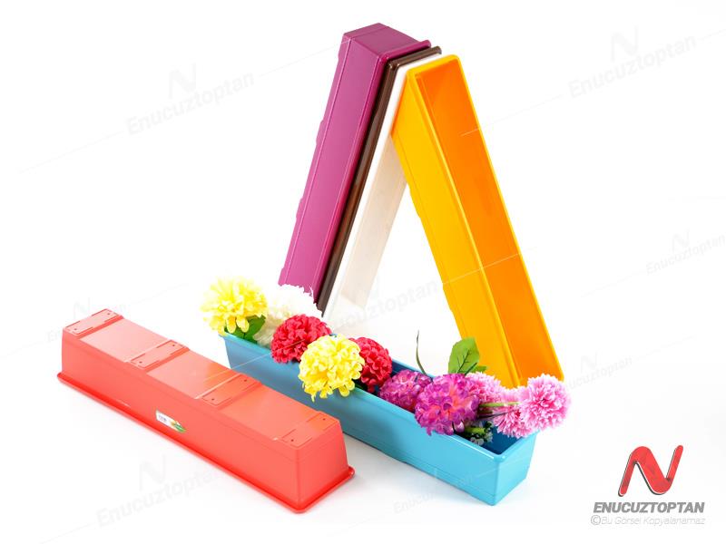 Şenyayla 5865 Göreme Balkon Çiçek ve Bitki Saksısı No:4 - 11.5 Litre | ID2888