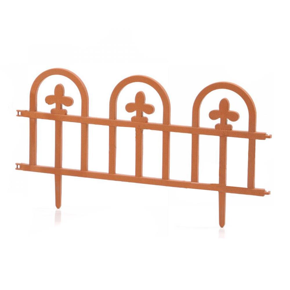 Şenyayla 5992 Bahçe Çiti Estate Ahşap Dokulu Kahverengi | ID1493