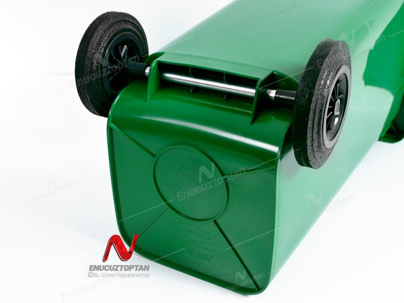 Şenyayla 6505 Çöp Konteyneri Tekerlekli Kapaklı 120 Litre 1.Sınıf Plastik | ID4491