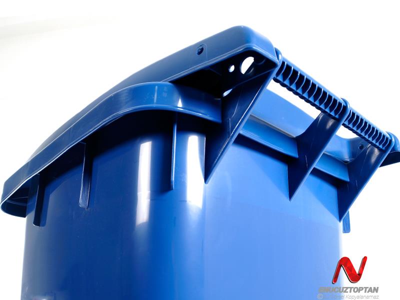 Şenyayla 6506 Çöp Konteyneri Eko Tekerlekli Kapaklı 120 Litre Plastik  | ID4492