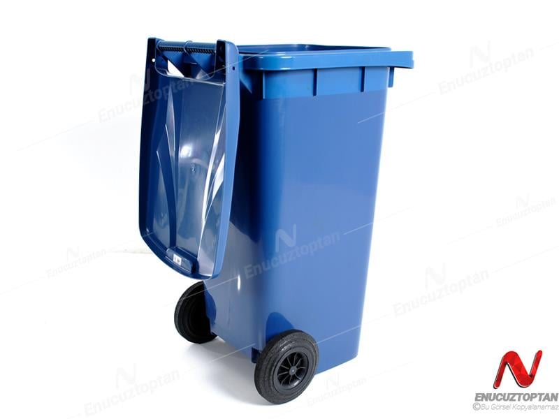 Şenyayla 6506 Çöp Konteyneri Eko Tekerlekli Kapaklı 120 Litre Plastik  | ID4492