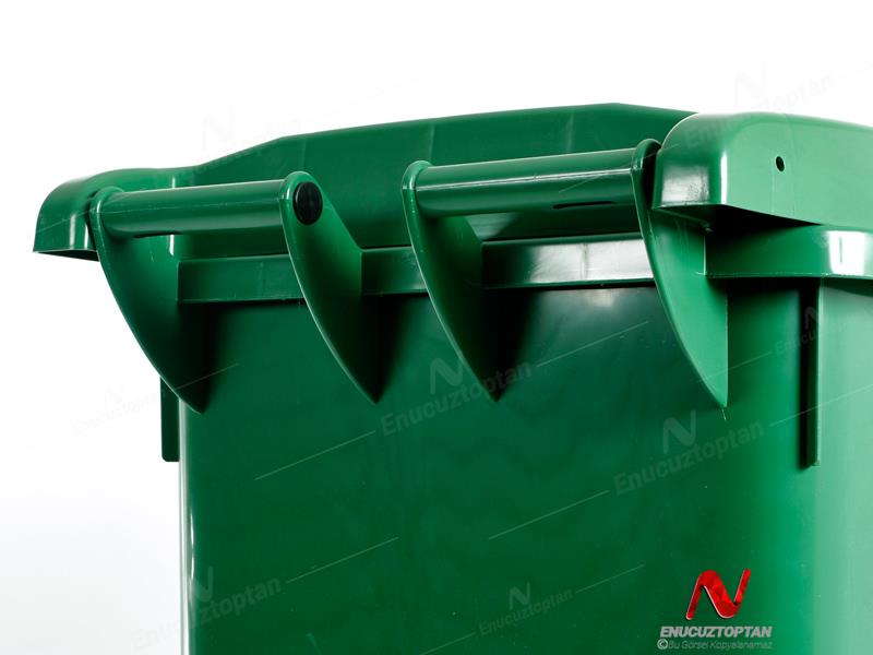 Şenyayla 6511 Çöp Konteyneri Eko Tekerlekli Kapaklı 240 Litre Plastik  | ID4495
