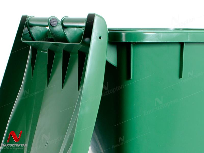 Şenyayla 6511 Çöp Konteyneri Eko Tekerlekli Kapaklı 240 Litre Plastik  | ID4495
