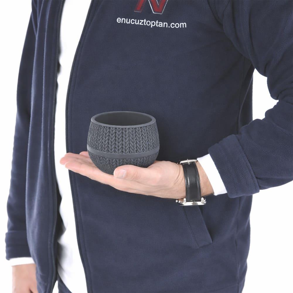 Serinova ASR1 Amasra Desenli Mini Kaktüs Skulent Saksısı 0,13Litre | ID4745