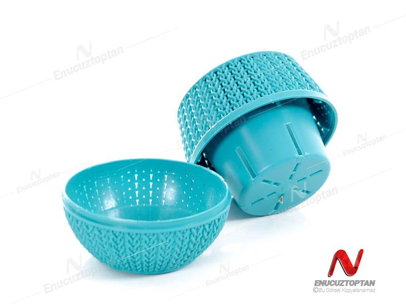 Serinova ASR1 Amasra Desenli Mini Kaktüs Skulent Saksısı 0,13Litre | ID4745