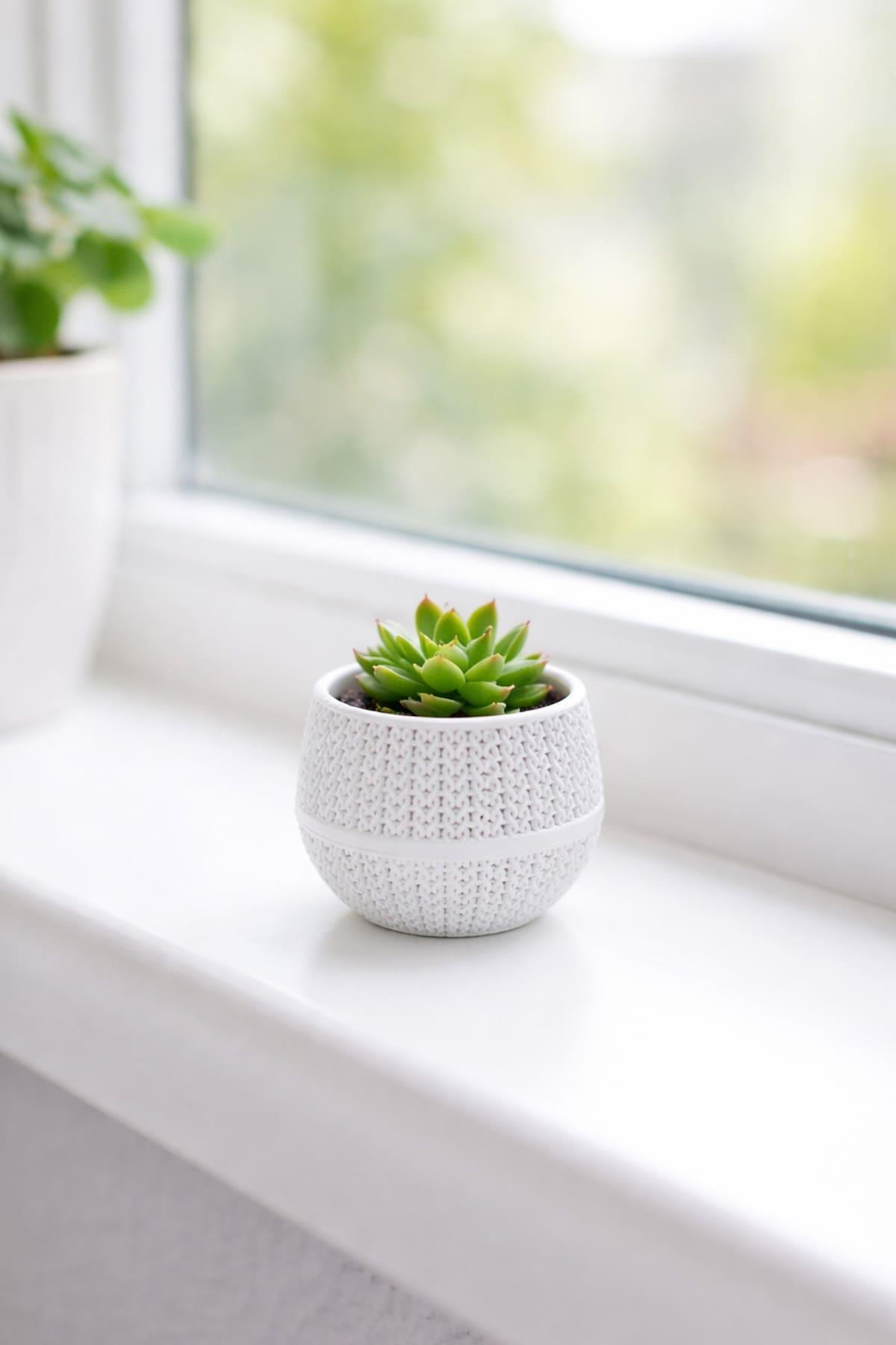 Serinova ASR1 Amasra Desenli Mini Kaktüs Skulent Saksısı 0,13Litre | ID4745