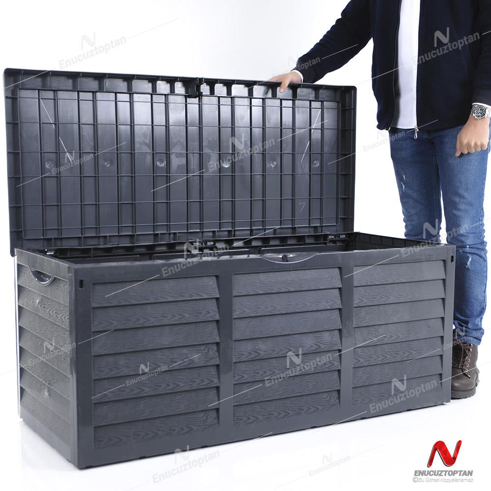 Serinova BSA1 Kapaklı Bahçe Sandığı 320 Litre | ID6202